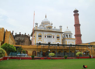 Samadh of Maharaja Ranjit Singh in Lahore.