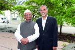 Barj Dhahan with Anna Hazare