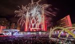 Toronto city fireworks