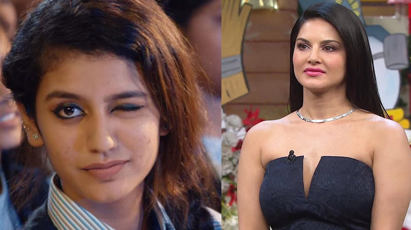 Priya Prakash Porn - Flirty wink makes Priya Prakash more popular than SunnY Leone