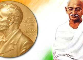 Gandhi missed Nobel Prize