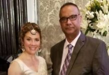 Atwal with Sophie Trudeau