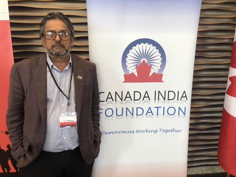 Canada India Foundation chairman Ajit Someshwar