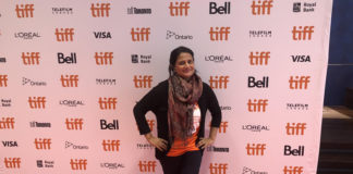 TIFF volunteer Ella karia