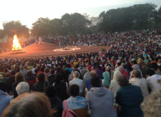 Auroville celebration.