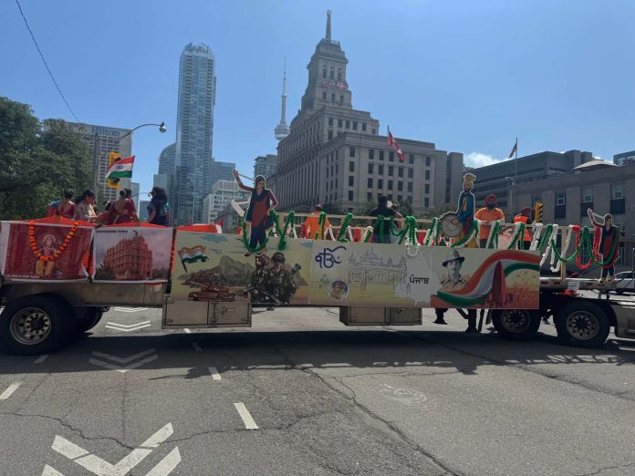 India day parade Punjab Pavilion