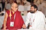 Pujya Gurudevshri Rakeshji with the Dalai Lama