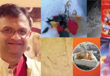 New Jersey Hindu family claims Lord Shiva appearing in their home Abhishek Mishra (left) and Shiva images